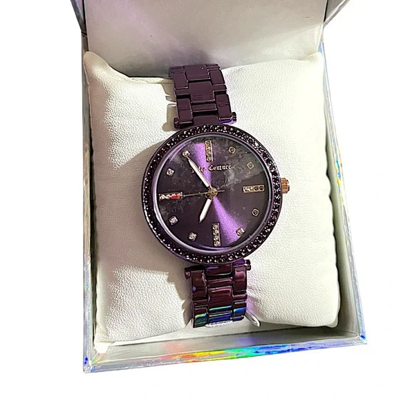 Juicy Couture | Accessories | Nib Purple Juicy Couture Black 